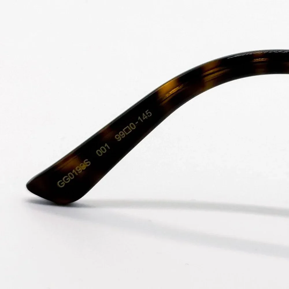 NEW GUCCI GG0199S 001 SUNGLASSES MEN BLACK/GRAY EYEWEAR